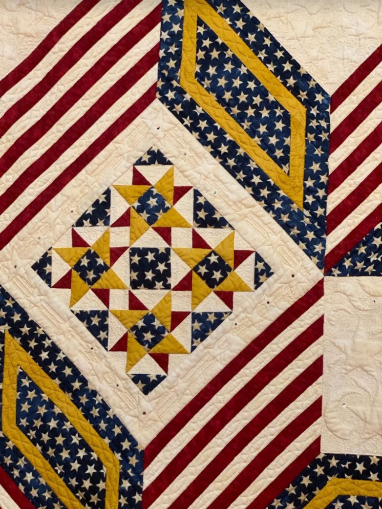 "Proud to Be American" by Jaki Wensel-Rowe with Julie Harris - Detail 2